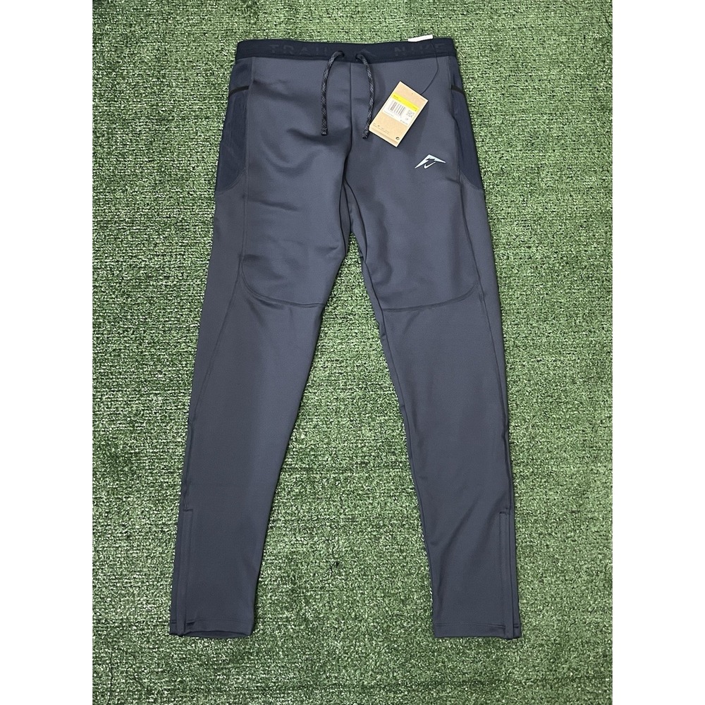 Nike Trail Lunar Ray Winterized Navy Running Tights Men's Size Small FB8599-437